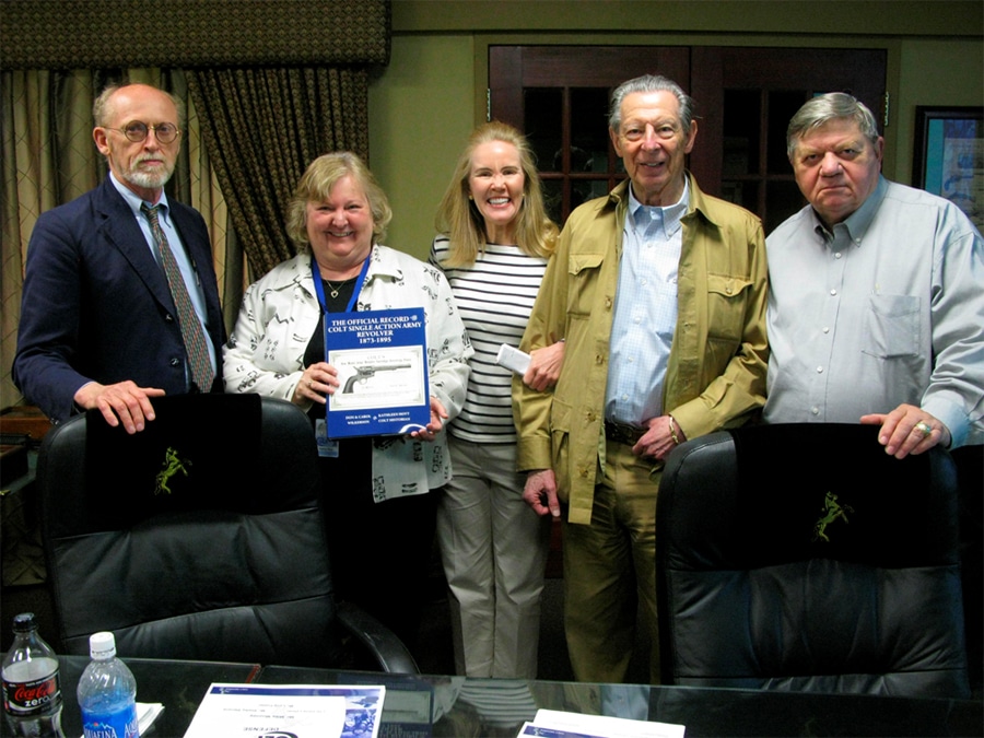 Kathleen Hoyt with RL Wilson, the Lees and General Schwarzkopf